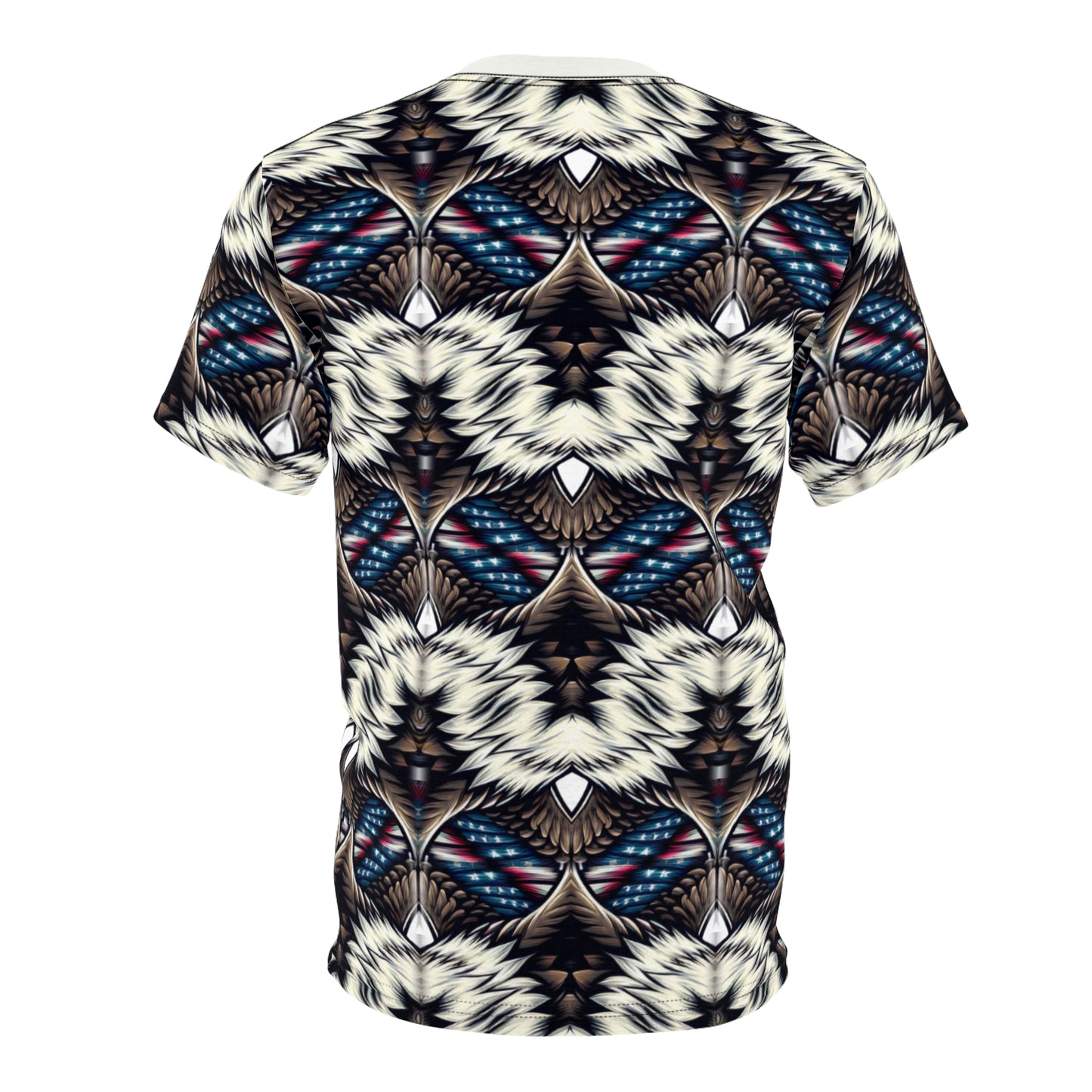 Women's Bold Geometric Pattern All-Over Print Unisex Cut & Sew Tee