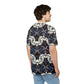 Men's Bold Geometric Pattern All-Over Print Unisex Cut & Sew Tee.