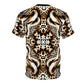 Women's Leopard Baroque Pattern All-Over Print Unisex Cut & Sew Tee