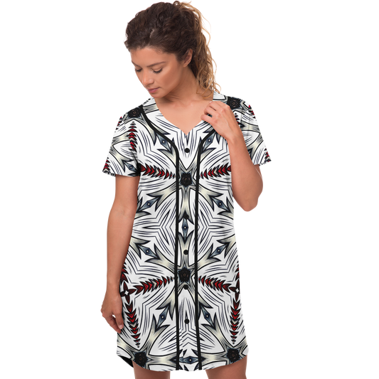 Women's Baseball Jersey Dress