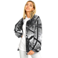 Women's Monochrome Kaleidoscope Pattern Men's All Over Print Baseball Jacket