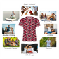 Men's Custom All Print Round Neck Short Sleeve T-Shirt