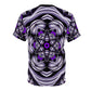 Men's Kaleidoscope Purple Unisex Cut & Sew Tee