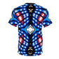 Women's American Flag Pattern All-Over Print Unisex Cut & Sew Tee