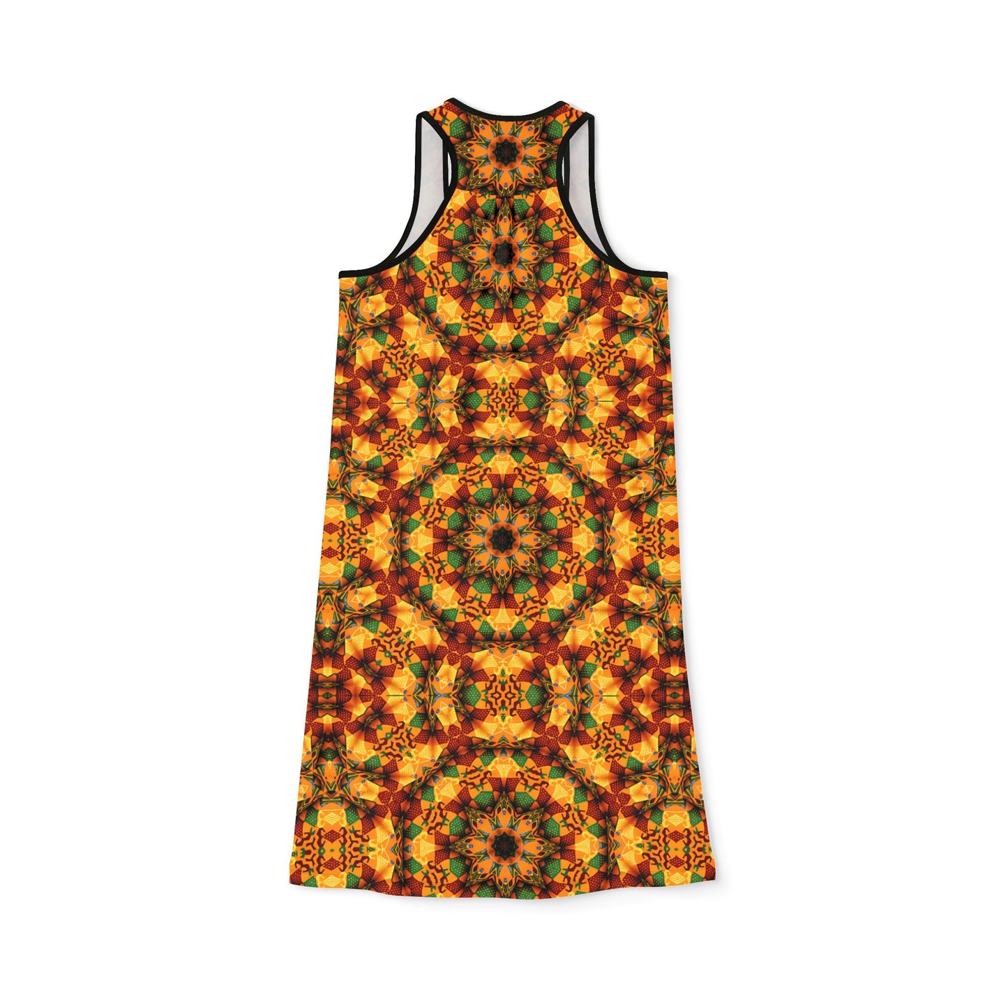 Women's Vibrant Geometric Racer back Dress