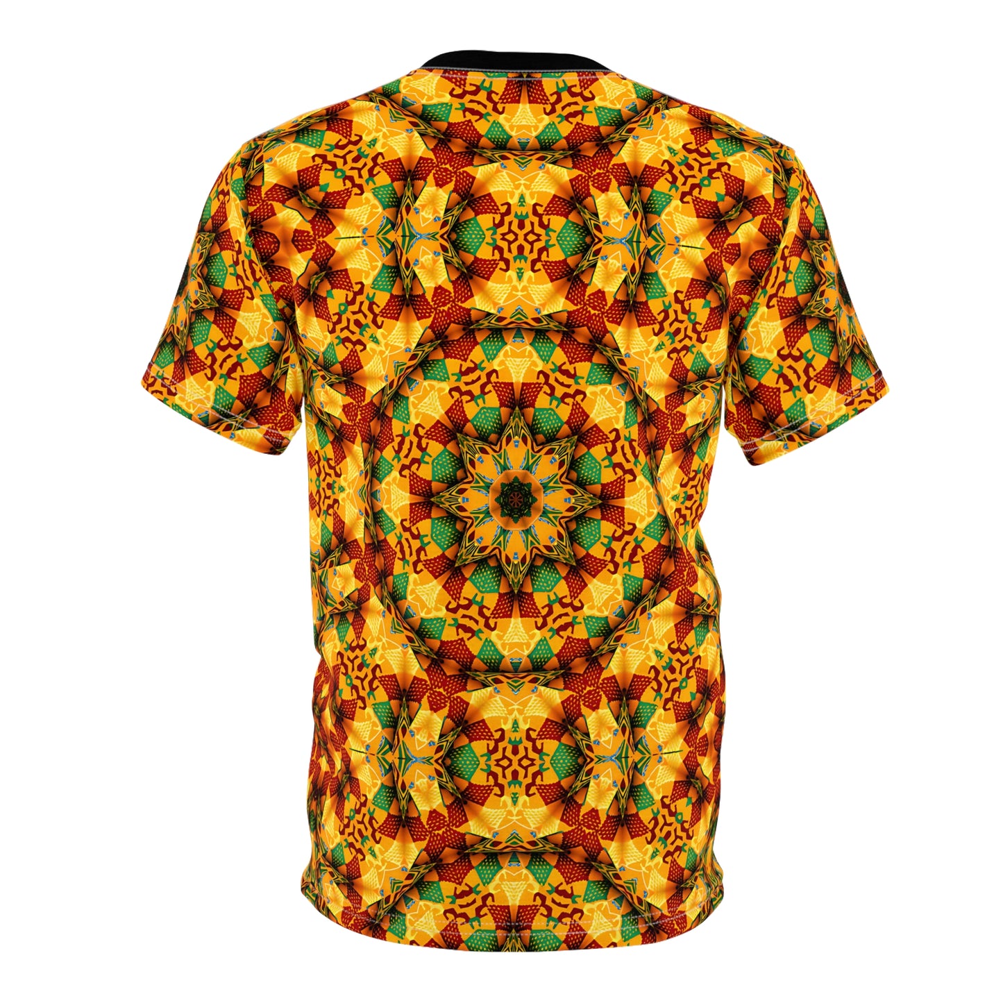 Men's Vibrant Geometric Unisex Cut & Sew Tee