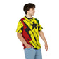 Men's Ghana Flag Pattern All-Over Print Cut & Sew Tee