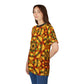 Women's Vibrant Geometric Unisex Cut & Sew Tee