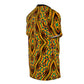 Women's Bold African Kente Inspired Pattern All-Over Print Tee