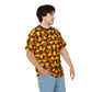 Men's Kaleidoscope Flame All-Over Print Tee