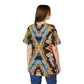 Women's Abstract Tribal Kaleidoscope All-Over Print Unisex Cut & Sew Tee