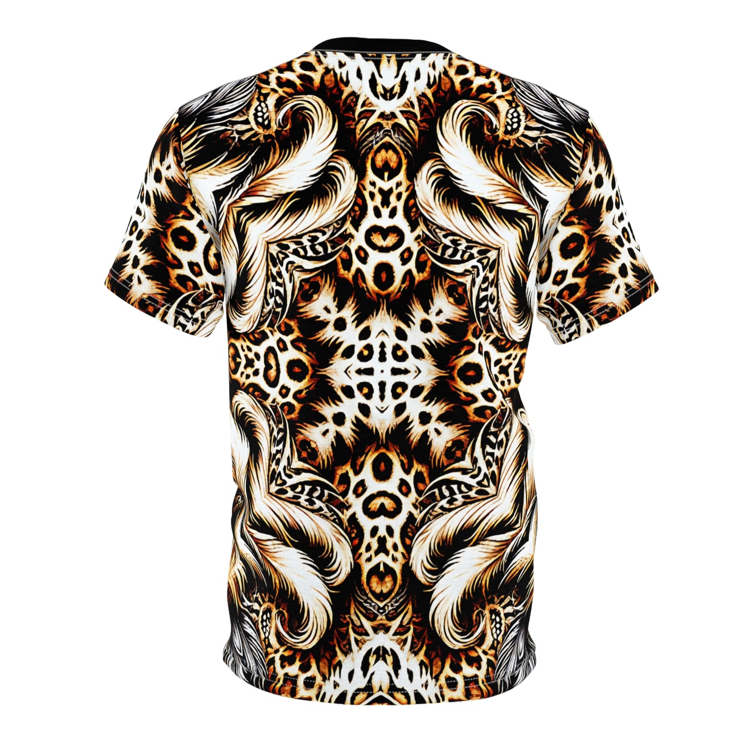 Men's Leopard Baroque Pattern All-Over Print Unisex Cut & Sew Tee