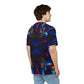 Men's Psychedelic Neon Kaleidoscope All-Over Print Unisex Cut & Sew Tee