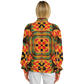 Women's Vibrant African Kente-Inspired Pattern All-Over Print Baseball Jacket