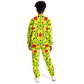 Women's Red Yellow Green Black Stars Track Jacket and Pants