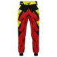 Men's Ghana Flag & Black Star Pattern All-Over Print Baseball Jacket