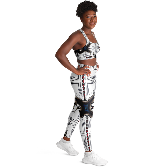 Women's Padded Sports Bra & Leggings