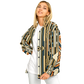 Women's Retro Geometric Tribal Pattern All-Over Print Baseball Jacket
