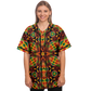 Women's African Kente Geometric Star Pattern All-Over Print Baseball Jersey