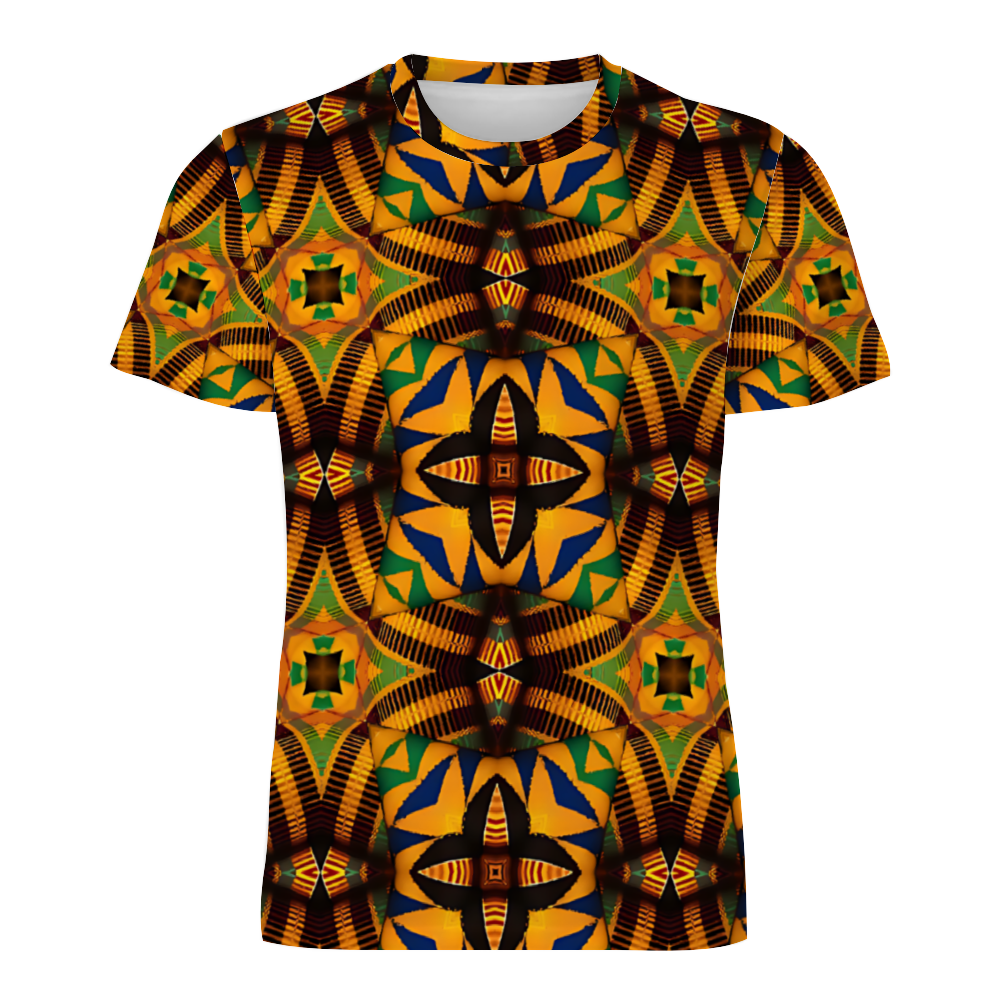 Men's Custom Round Neck Short Sleeve T-Shirt