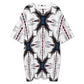 Women's Kaleidoscope Geo Pattern All-Over Print Oversized T- Shirt Loungewear