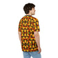 Men's Kaleidoscope Flame All-Over Print Tee