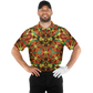 Men's Bold Tribal Kaleidoscope Pattern All Over Print Polo Shirt