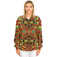 Women's Bold Tribal Kaleidoscope Pattern All Over Print Baseball Jacket
