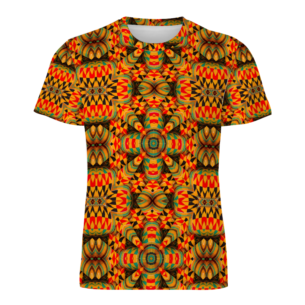 Men's Custom Round Neck Short Sleeve T-Shirt