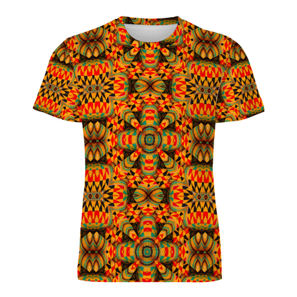 Men's Custom Round Neck Short Sleeve T-Shirt