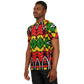 Men's Ghana Flag & Black Star Pattern All-Over Print Soccer Jersey