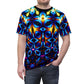 Men's Psychedelic Kaleidoscope All-Over Print Unisex Cut & Sew Tee