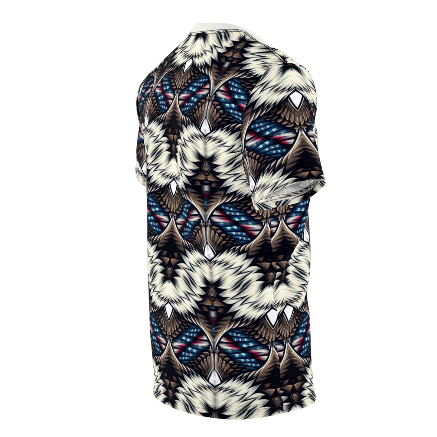 Women's Bold Geometric Pattern All-Over Print Unisex Cut & Sew Tee