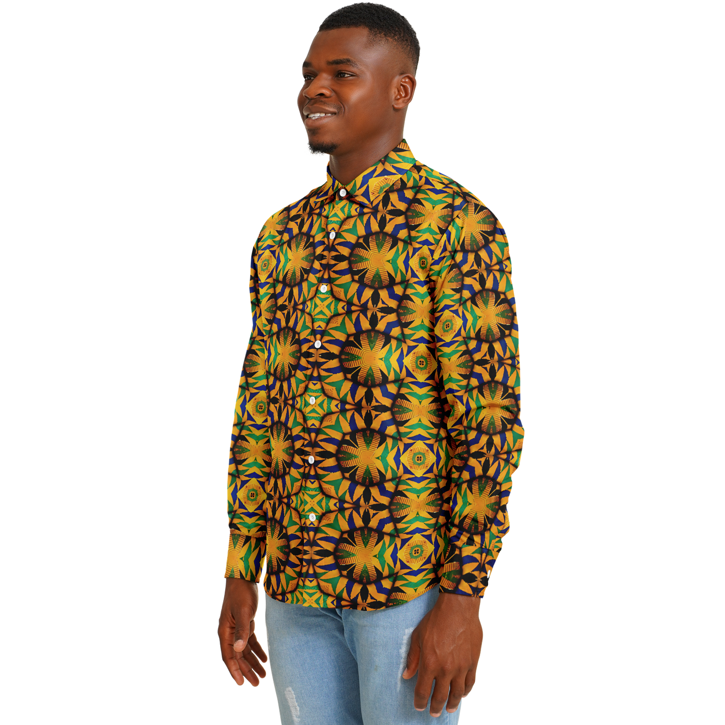 Men's Long Sleeve Button Down Shirt