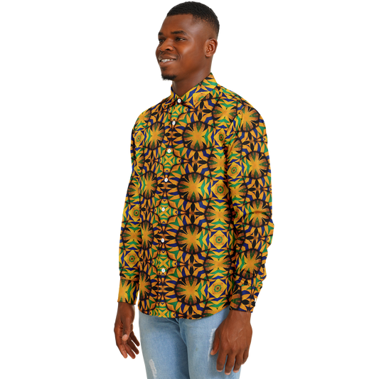 Men's Long Sleeve Button Down Shirt