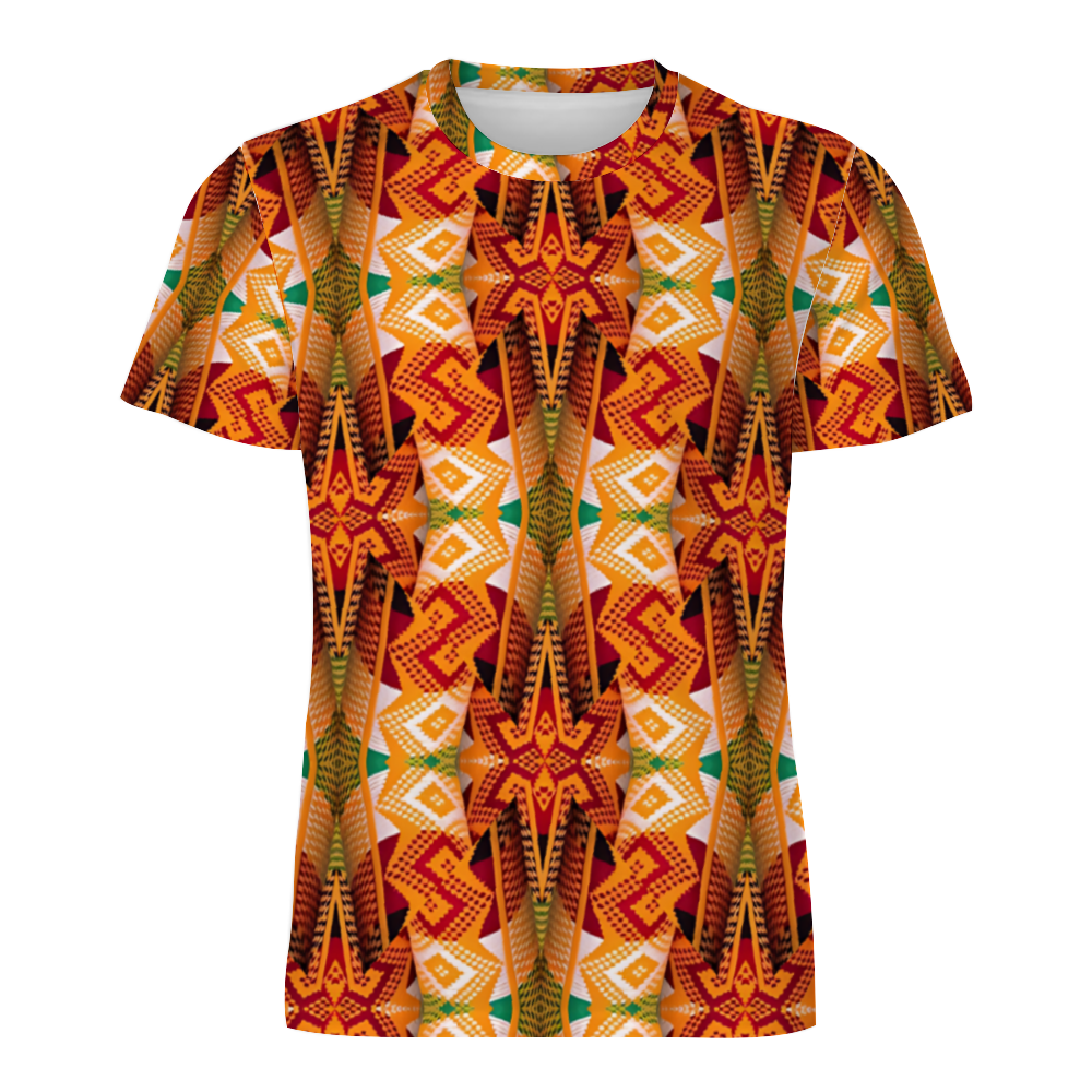 Men's Round Neck Short Sleeve T-Shirt