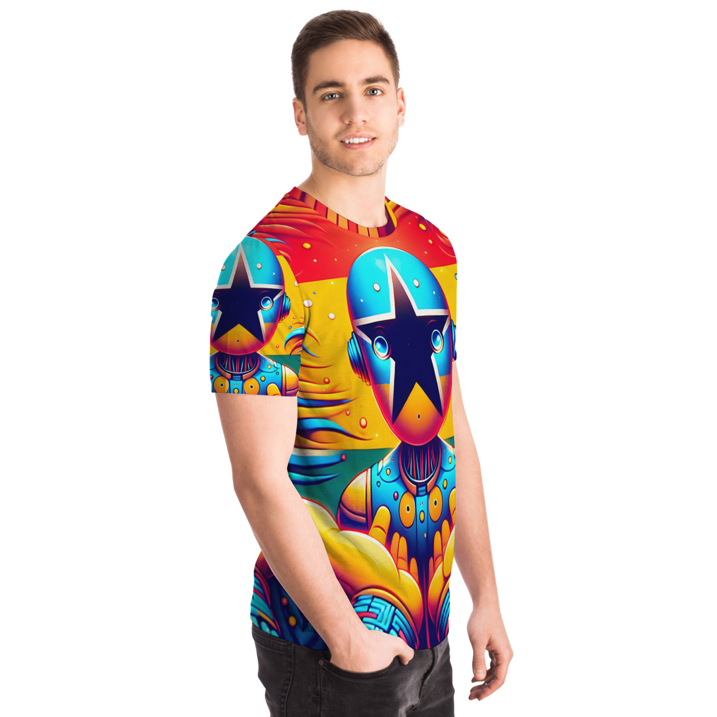 Men's Premium polyester T-shirt