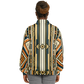 Women's Retro Geometric Tribal Pattern All-Over Print Baseball Jacket
