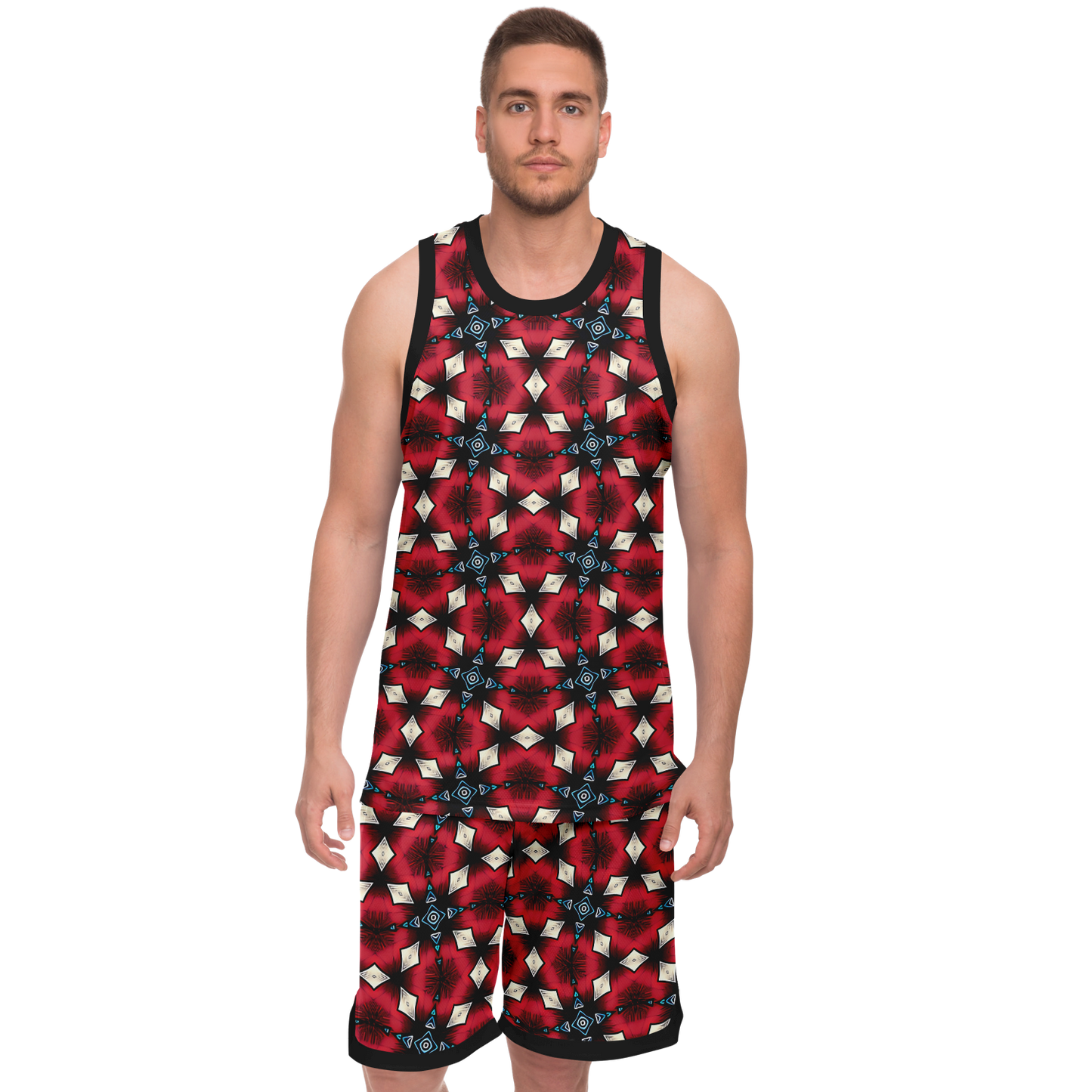 Men's Basketball Set Rib