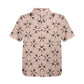 Men's Blush Pink Kaleidoscope Pattern All Over Print  Hawaiian Shirt