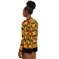 Women's Vibrant Autumn Kaleidoscope Pattern All Over Print Long Sleeve Performance Shirt