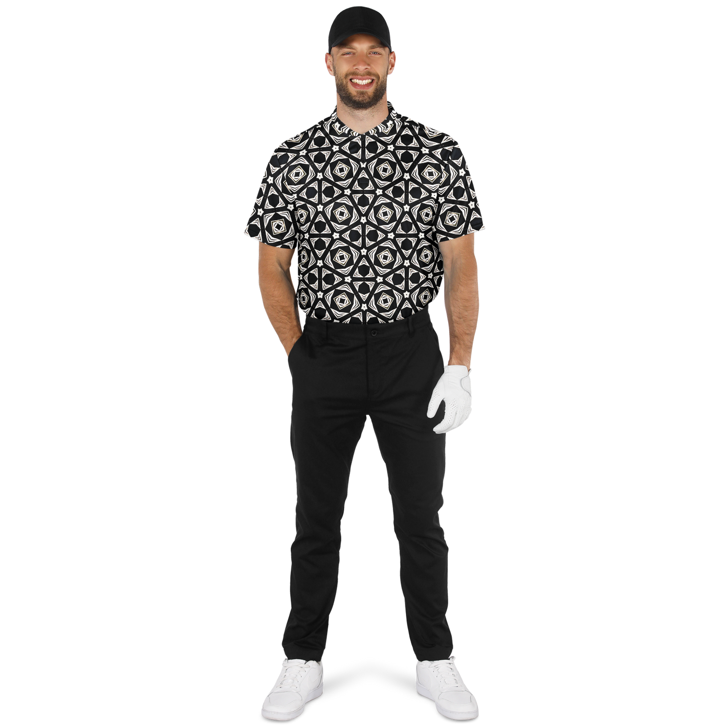 Men's Blade Collar polyester Polo Shirt