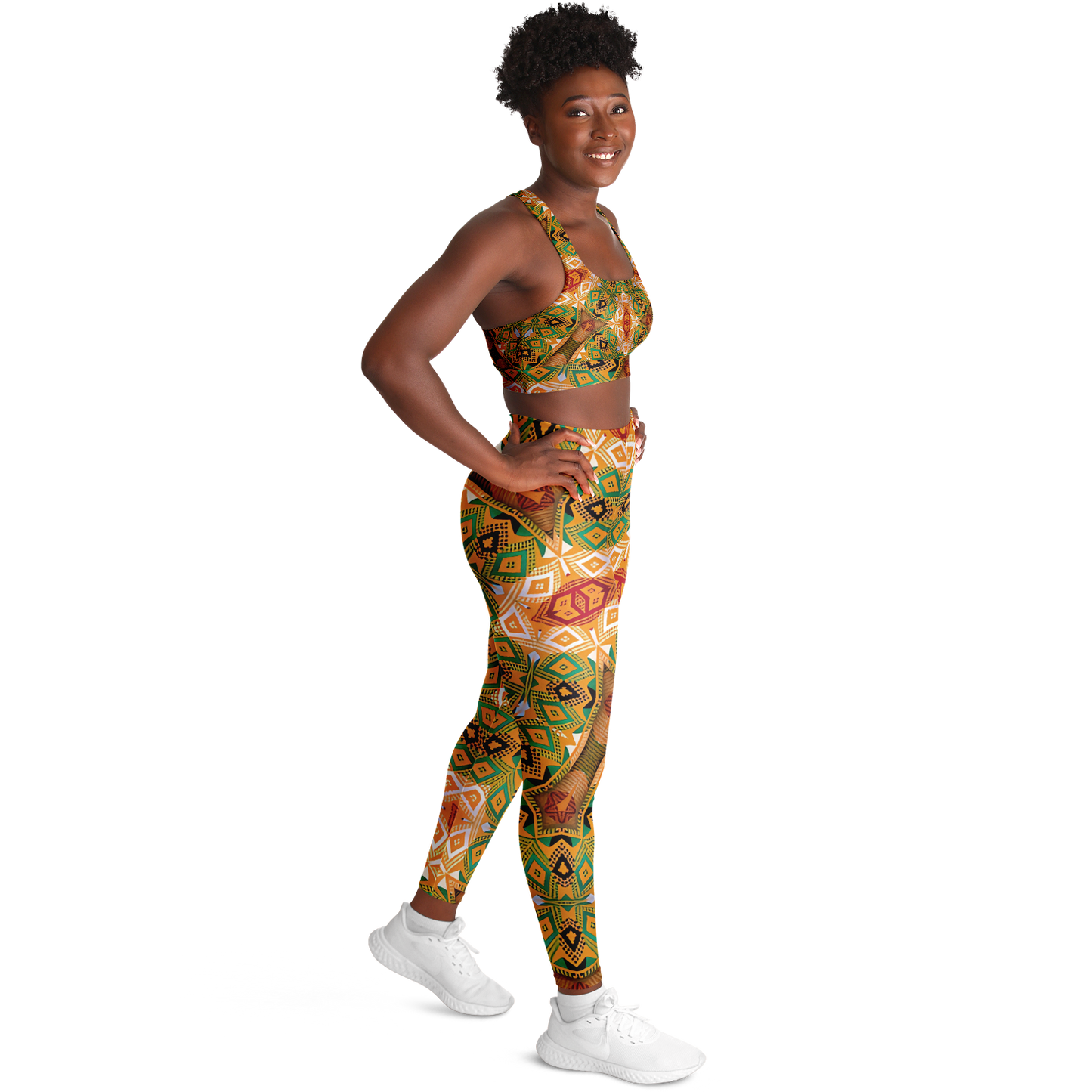 Women's Padded Sports Bra & Leggings