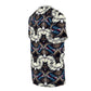 Men's Bold Geometric Pattern All-Over Print Unisex Cut & Sew Tee.