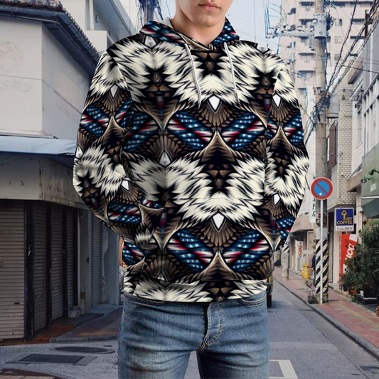 Men's Custom Unisex All Over Print Hoodie with Pockets