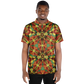 Men's Bold Tribal Kaleidoscope Pattern All Over Print Polo Shirt