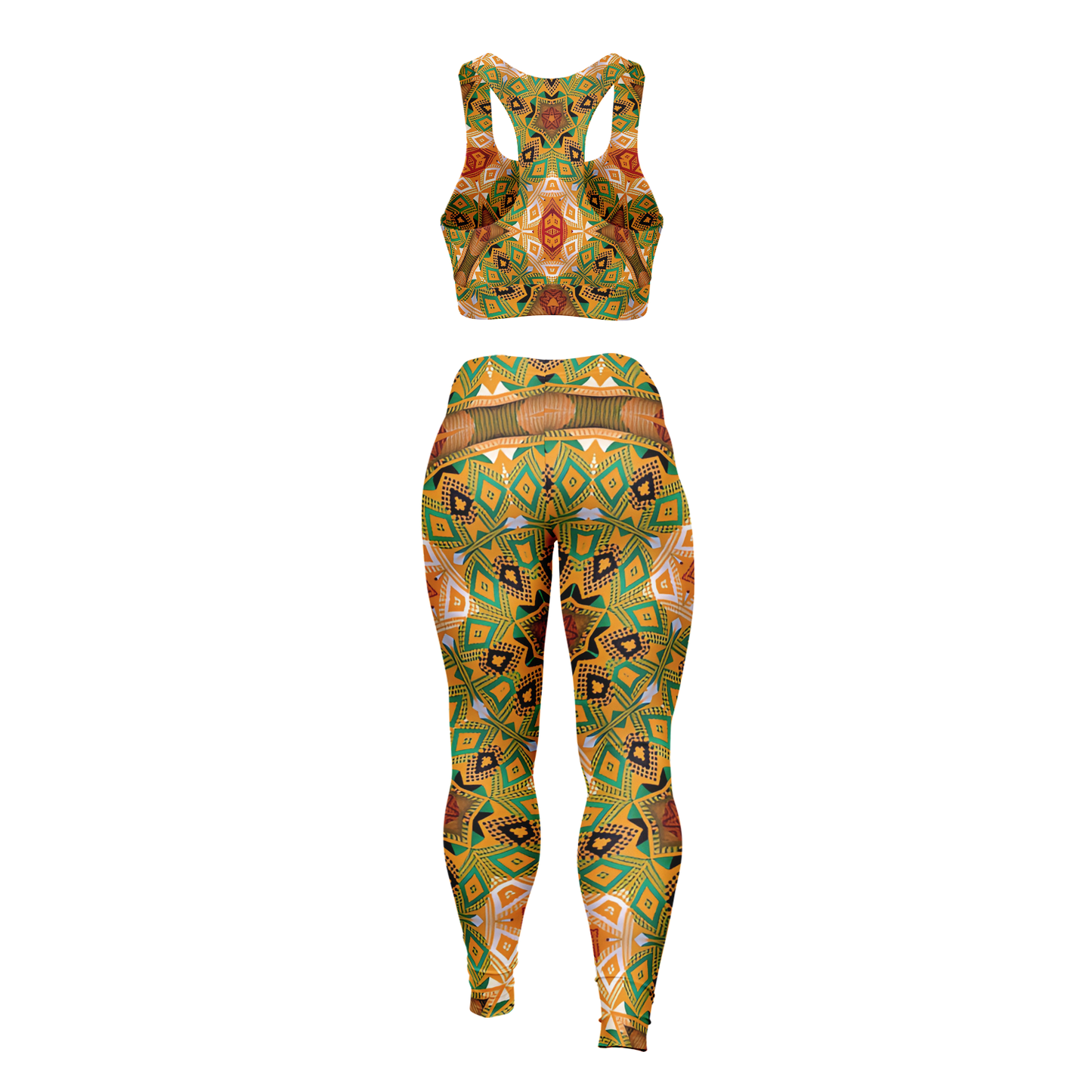 Women's Padded Sports Bra & Leggings