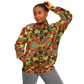 Women's Bold Tribal Kaleidoscope Pattern All Over Print Baseball Jacket