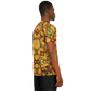 Men's Golden Kaleidoscope Design Soccer Jersey