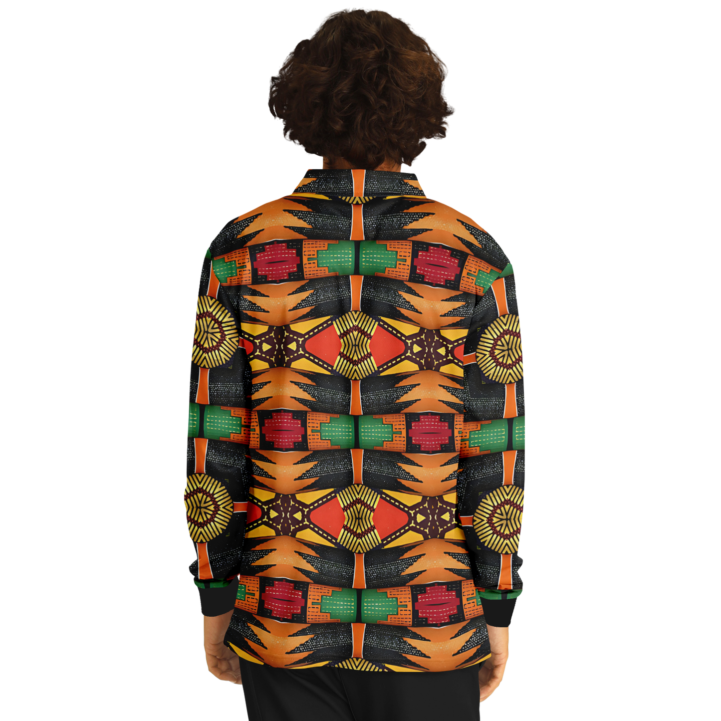 Men’s Long Sleeve Polo Shirt